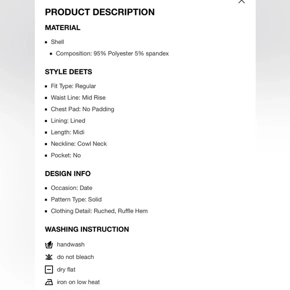 Cider MESH RUFFLE HEM RUCHED MIDI DRESS in Blue Size L (US 8) 💙💎🦋 - Picture 3 of 6